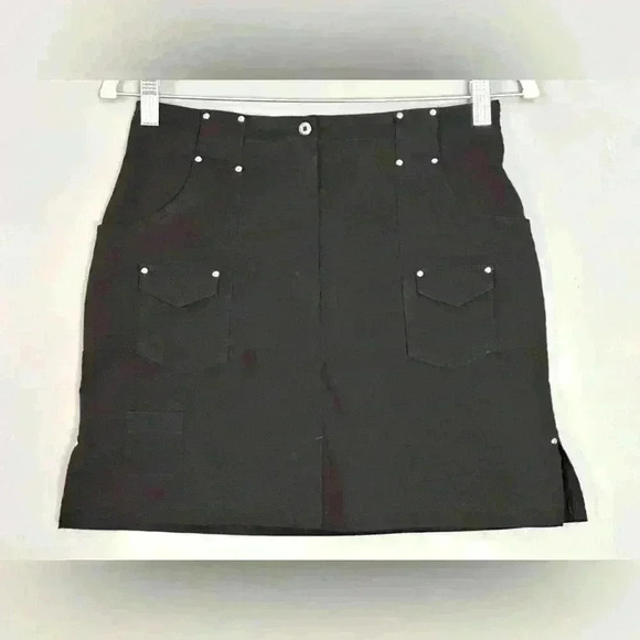 Jamie Sadock Sporty Utility Style Nylon Skort (384) - Picture 1 of 13